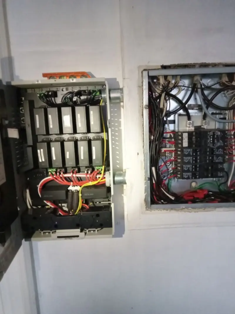 Electrical panel upgrade completed for Carbon Monoxide Detector Installation in Rogersville
